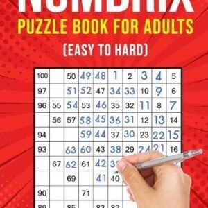 Puzzle King Publishing Numbrix Puzzle Books for Adults (Paperback) (UK IMPORT)