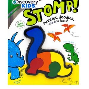 Discovery Kids Stomp!: Puzzles, Doodles, and Dino Facts!