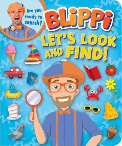 Blippi: Let’s Look and Find – Board book – GOOD