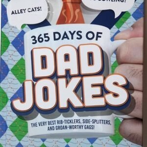 365 Days Of Dad Jokes Professor Puzzle Hardcover From the United States