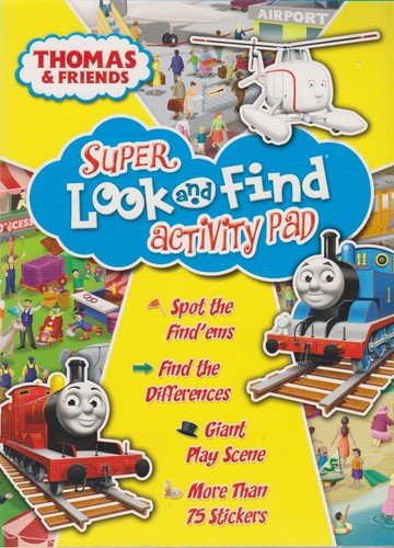 Thomas & Friends Super Look and Find Activity Pad (Pad: Children’s, Activity Boo