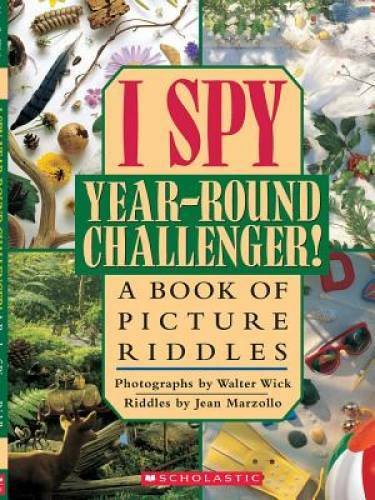 I Spy Year Round Challenger: A Book of Picture Riddles – Hardcover – GOOD