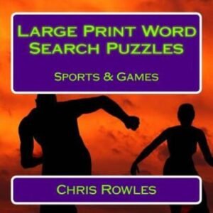 Large Print Word Search Puzzles Sports & Games
