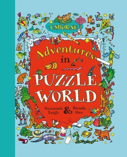 Adventures in Puzzle World (Usborne Young Puzzles) By Susannah L