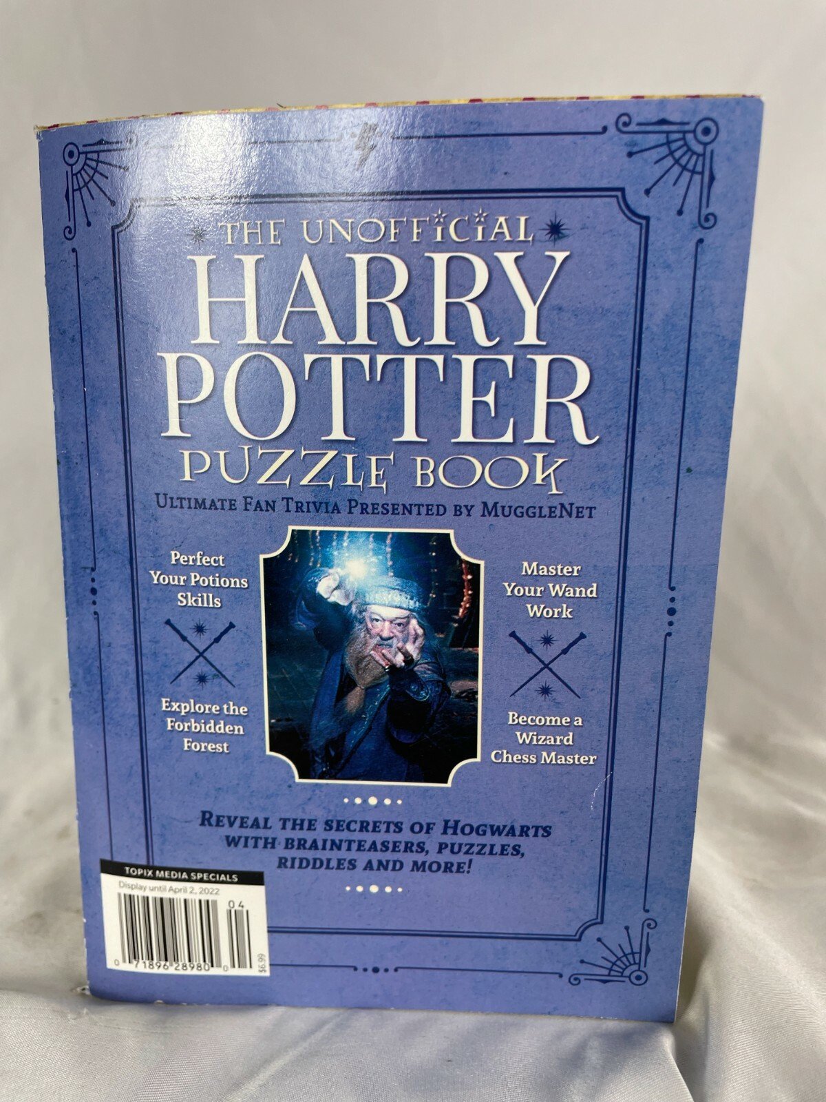 The Unofficial Harry Potter Puzzle Book  Reveal the Secrets of Hogwarts    April