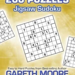 Jigsaw Sudoku: 200 Puzzles by Dr Gareth Moore (English) Paperback Book