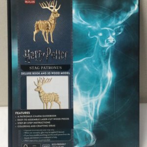 IncrediBuilds Harry Potter Deer Stag Patronus Deluxe Book & 3D Wood puzzle