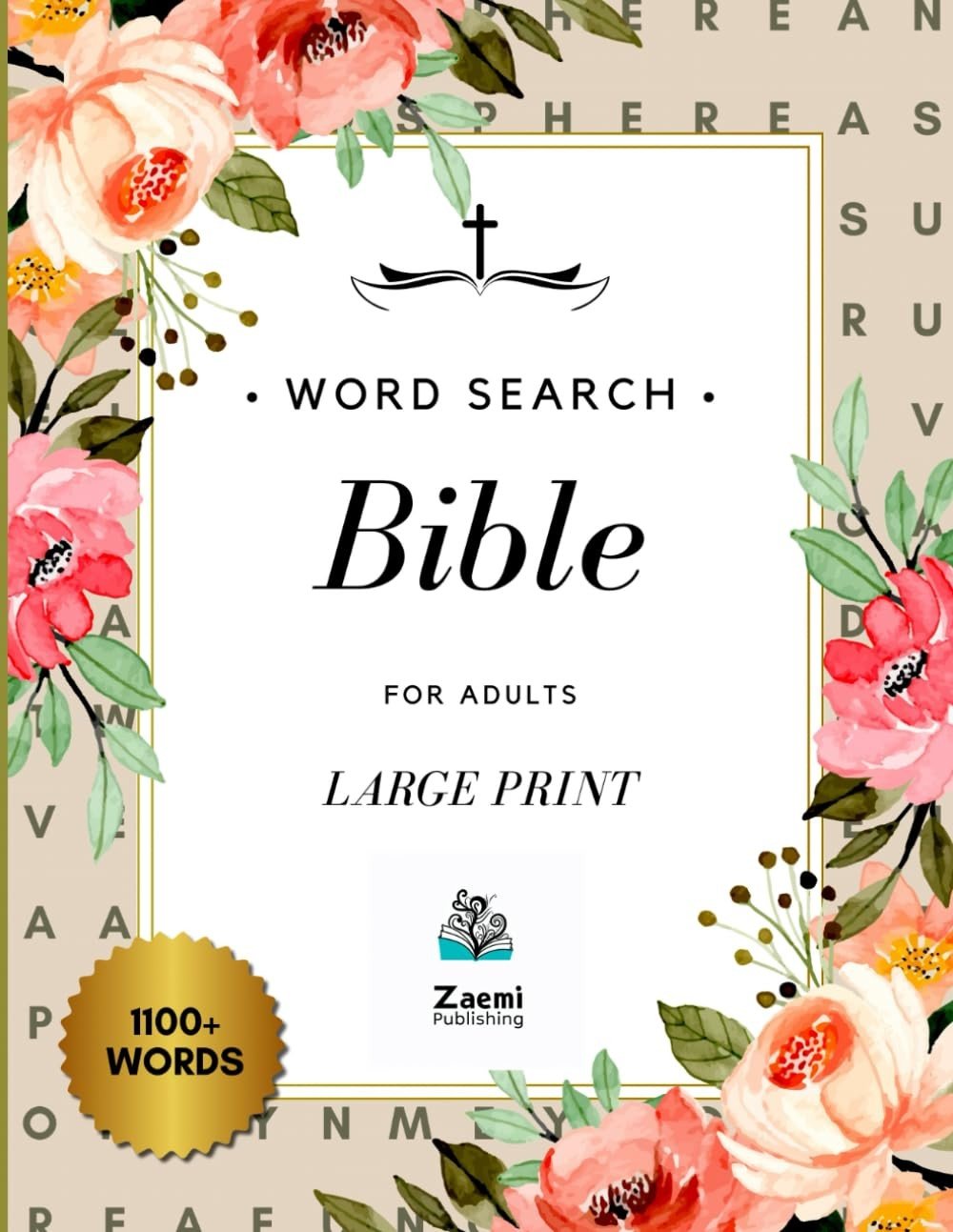 Bible word search for adults: 80 large print puzzles with inspirational…