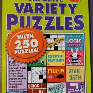 Favorite Variety Puzzles by Penny Press - March 2026 Issue - 250 Puzzles!