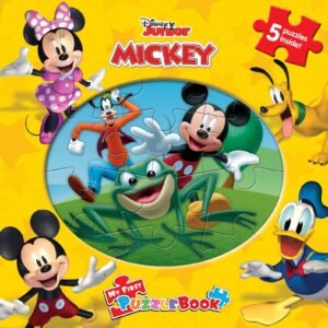 Disney Mickey My First Puzzle Book - Jigsaw Puzzles for kids, 10-page board ...