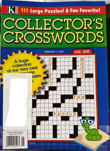 NEW Kappa Collector’s Crossword Puzzle Books Volume 430 February 2,  2026