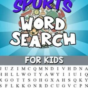 Sports Word Search for Kids: Large Print Word Search Puzzle: Fun & Educationa...