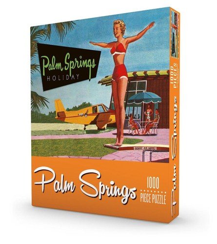 Palm Springs Holiday Puzzle 1000 Piece by Gibbs Smith Gift Book & Merchandise Bo