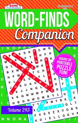 Companion Word-Finds Puzzle Book-Word Search Volume 243