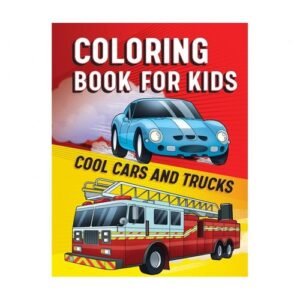 Coloring Book for Kids: Cool Cars & Trucks