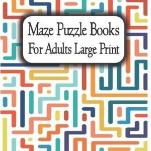 Antarix Cban Maze Puzzle Books for Adults Large Print (Paperback) (UK IMPORT)