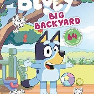 Big Backyard: A Coloring Book (Bluey) - Paperback - GOOD