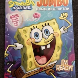 SpongeBob SquarePants "Seas the Day!" Jumbo Coloring & Activity Book Free Ship!