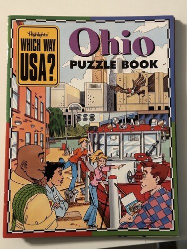 Highlights Magazine Which Way USA Puzzle Book OHIO Kids Fun Homeschooling