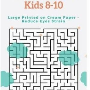 Maze Books For Kids 8-10: Activity Puzzle Games For Children Grade 3-5, Cha...
