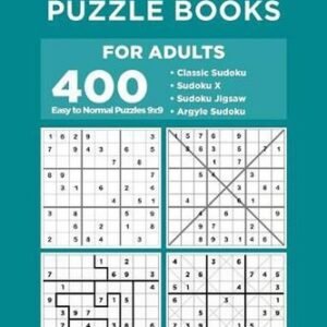 Variety Puzzle Books for Adults - 400 Easy to Normal Puzzles 9x9: Sudoku, Sudoku