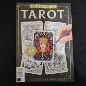 Let's Colour Tarot Magazine 2025 ~ Adult Coloring Book ~ 45 Intricate Designs
