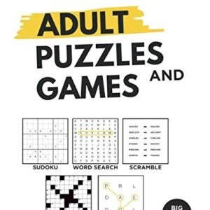 Adult Puzzles & Games: An Activity Book Filled With 100+ ... by Puzzles, Big Bad