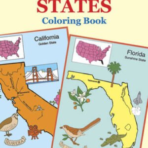 United States Coloring Book (Dover History Coloring Book) - VERY GOOD