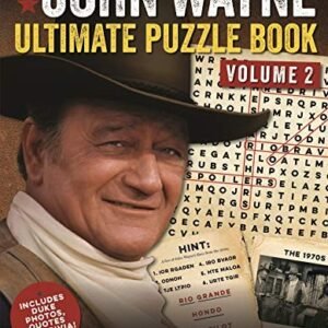 The John Wayne Ultimate Puzzle Book Volume 2: Includes Duke trivia,  - VERY GOOD