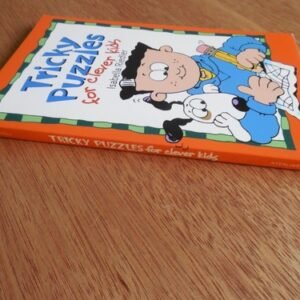 NEW!  Sterling Publishing "Tricky Puzzles for Clever Kids" PB Book w 100+