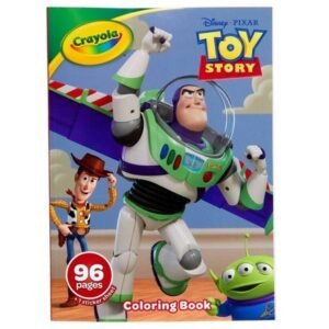 Toy Story 96pg Coloring Book + 25Ct Sticker Sheet - Crayola