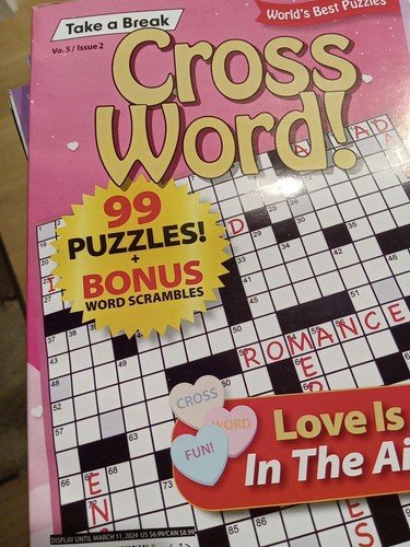 Take a Break Crossword Vo. 5 Issue 2 World’s Best Puzzles
