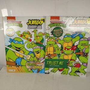 2 Teenage Mutant Ninja Turtles TMNT Coloring And Activity Book 64 Pages Bendon