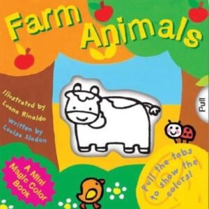 A Mini Magic Color Book: Farm Animals (Magic Color Books) - VERY GOOD