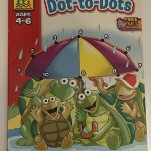 School Zone Dot-to-Dots Numbers Workbook Preschool, Kindergarten