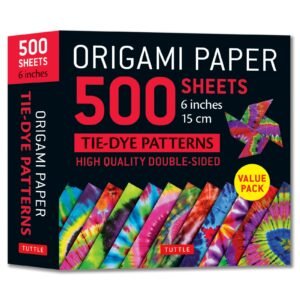 Origami Paper 500 sheets Tie-Dye Patterns 6" (15 cm): Tuttle Paper:...