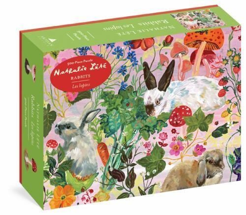 Rabbits 500-Piece Puzzle (Artisan Puzzle) by NATHALIE LÉTÉ in New