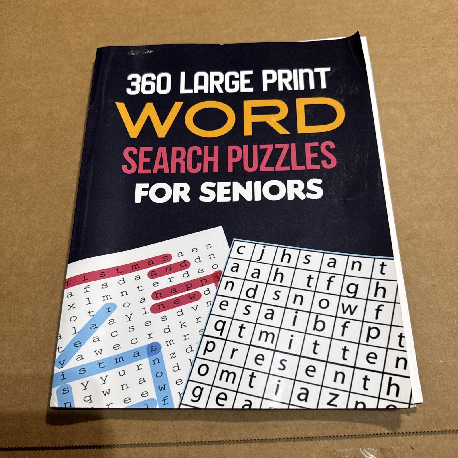 Voloxx Studio 360 Large Print Word Search Puzzles for Seniors (Paperback)