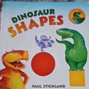 Dinosaur Shapes by Stickland, Paul Board book Book The Fast Free Shipping