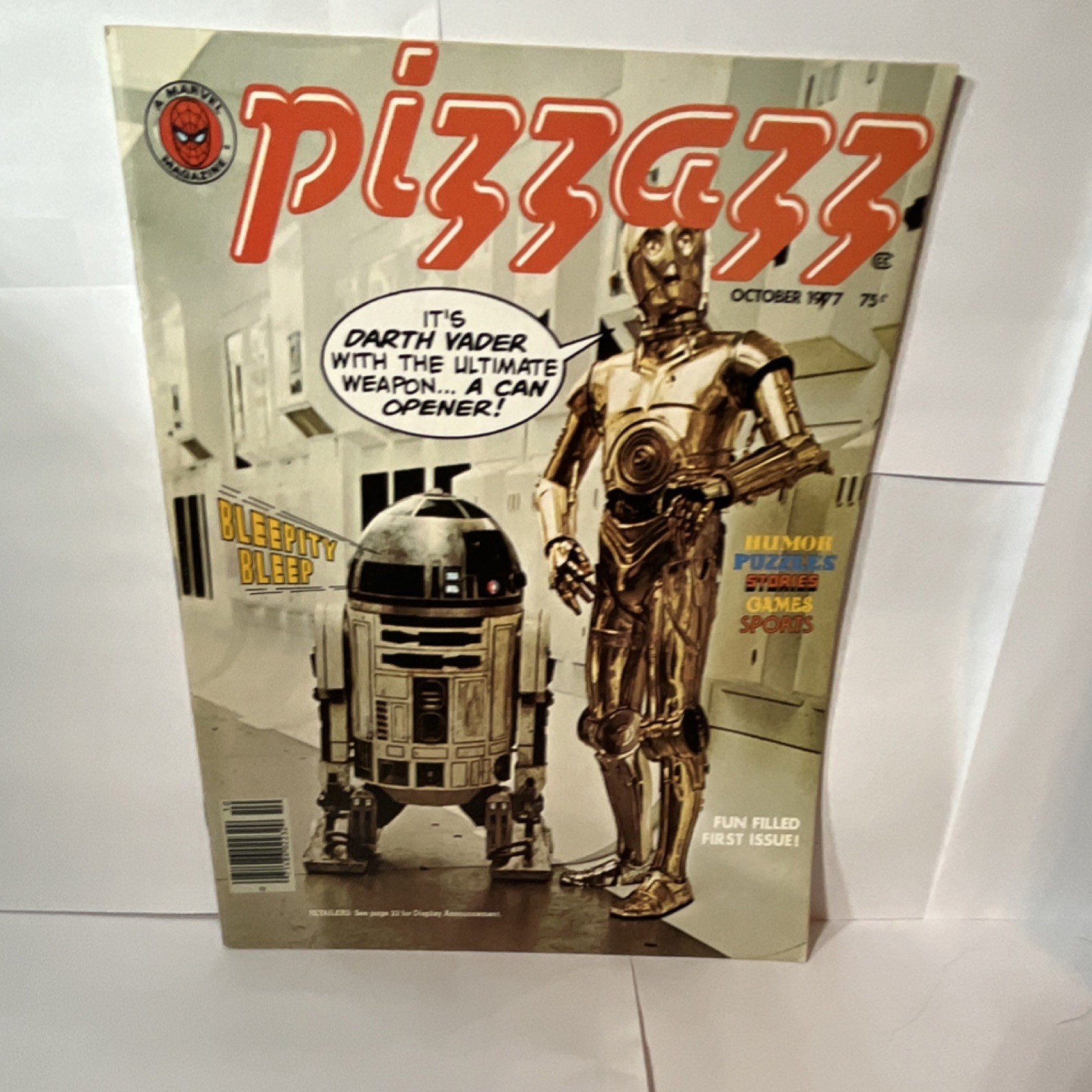 Pizzazz No. 1 by Marvel Comics Group October 1977 Star Wars First Issue