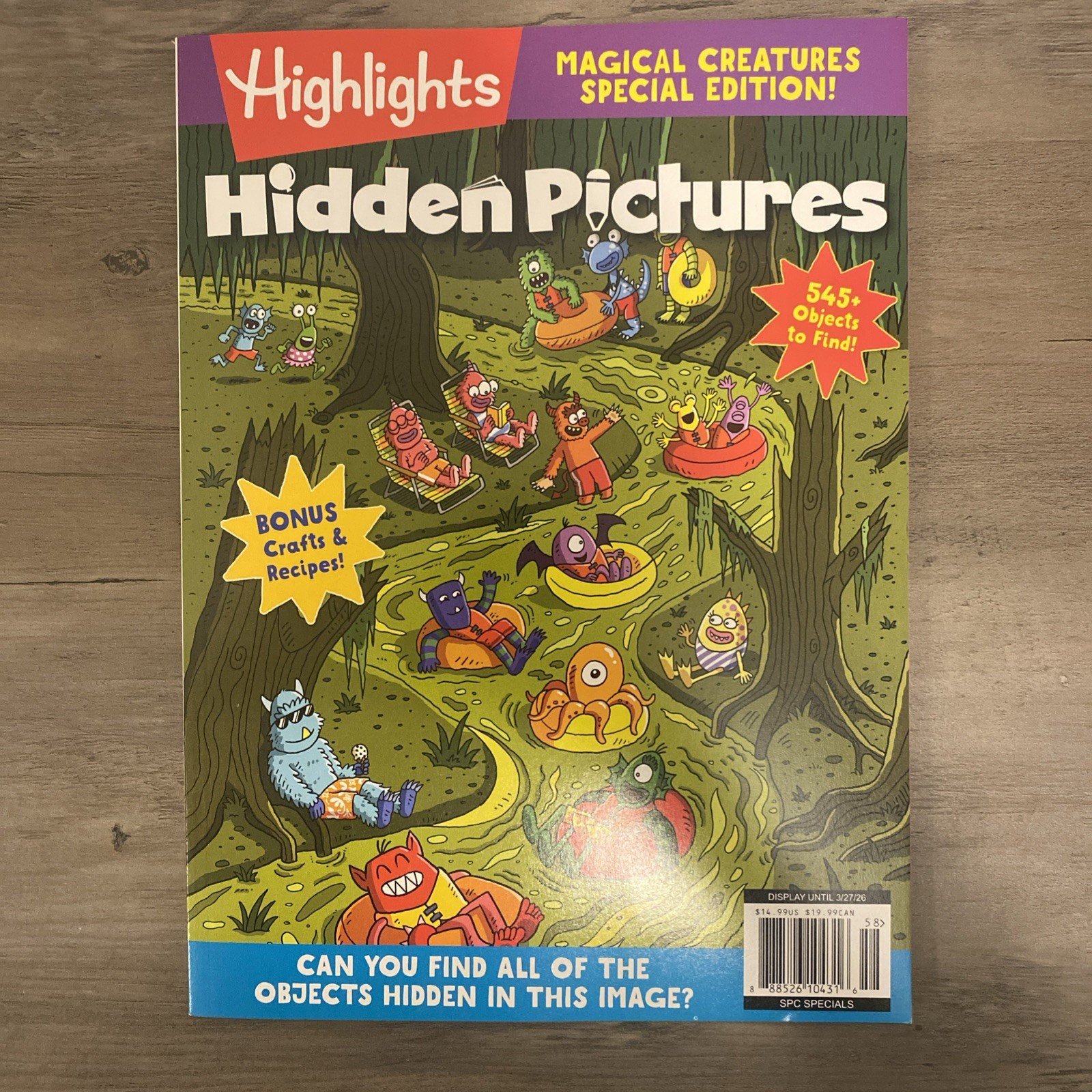 Hidden Pictures: Highlights Magazine 2026 ~ Magical CREATURES SPECIAL Edition