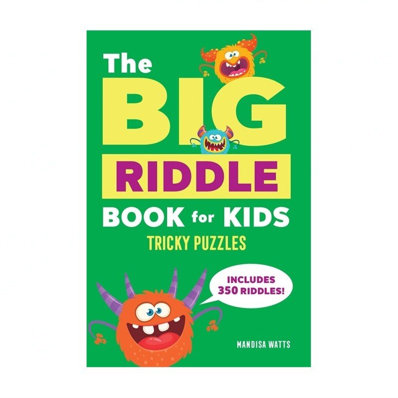 The Big Riddle Book for Kids: Tricky Puzzles