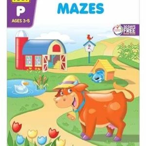 School Zone Mazes Workbook: 32 Pages, - Paperback, by School Zone; Joan - Good