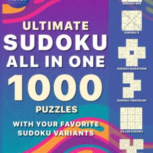 Sudoku Puzzle Book for Adults, Young Adults and Teens: 1000 Sudoku Puzzles Easy