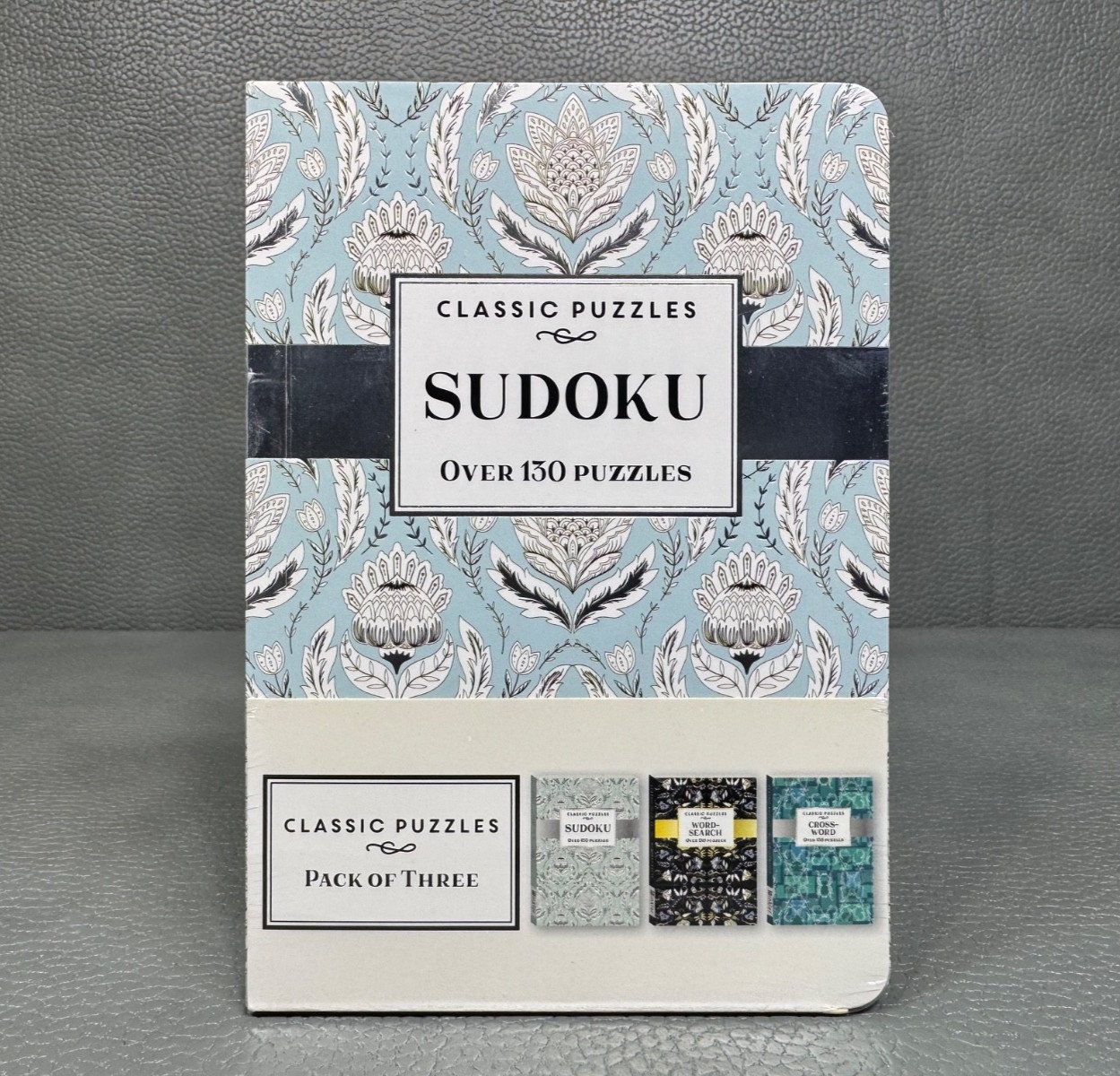 Set of 3 Hinkler Classic Puzzles Sudoku Wordsearch and Crossword…..Brand New