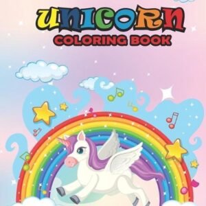 UNICORN COLORING bOOK FOR KIDS AGES 4-8: 24 Pages unicorn Coloring Book for kids