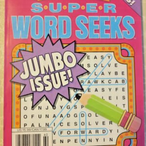 PENNY PRESS S*u*p*e*r Word Seeks - 3500+ Words!- Feb 2026 Edition - Jumbo Issue!