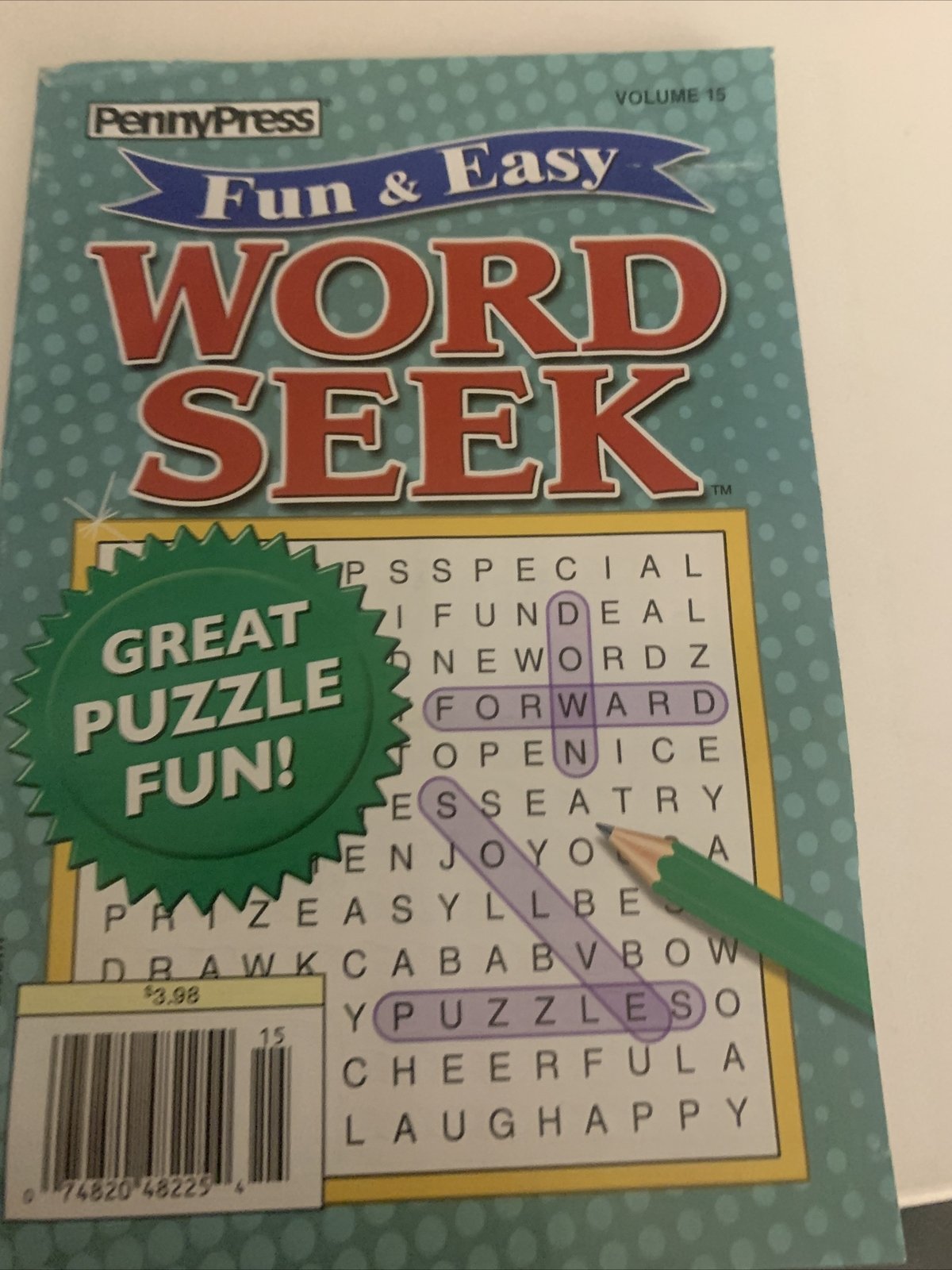 Fun & Easy Word Seek Volume 15