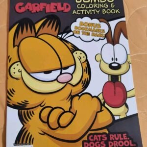 GARFIELD Jumbo Coloring & Activity Book With Tear/Share Pages New! Free Shipping