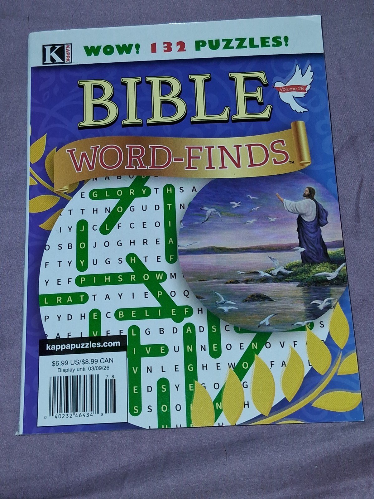 Kappa Bible Word Finds Puzzle Book – Vol 28 NEW